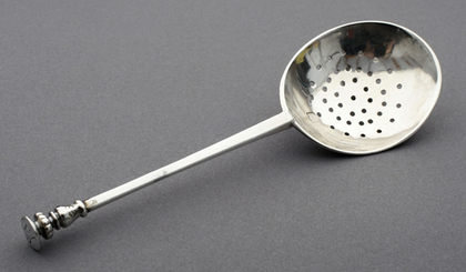 Charles I Seal Top Silver Communion Spoon - Daniel Cary, First Fifteen London Spoonmaker